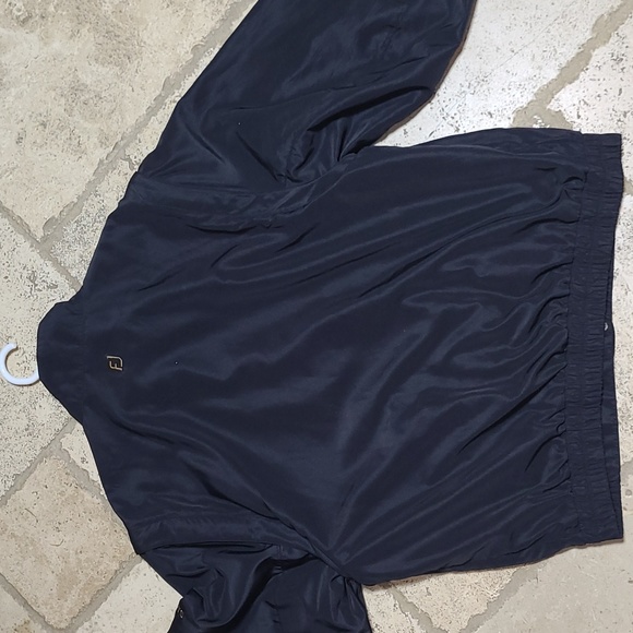 Dry Joys By FJ FootJoy Black Men's Golf Jacket Size XL - Picture 7 of 12